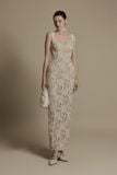  NOIR WAIST IVORY LACE DRESS 