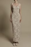  NOIR WAIST IVORY LACE DRESS 