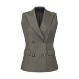  ASH GREY TAILORED VEST 