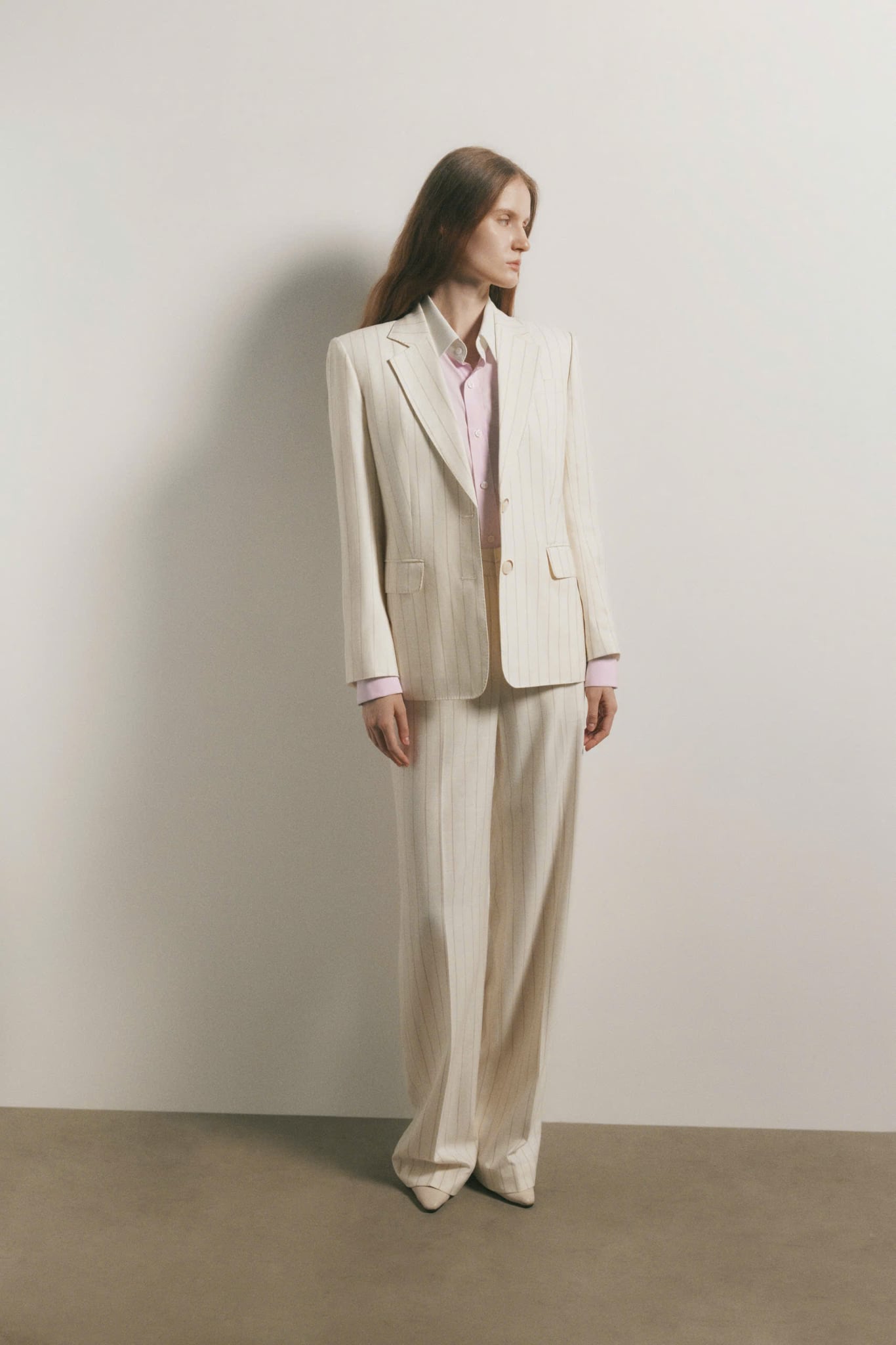  ASTER PINSTRIPE SUIT JACKET 