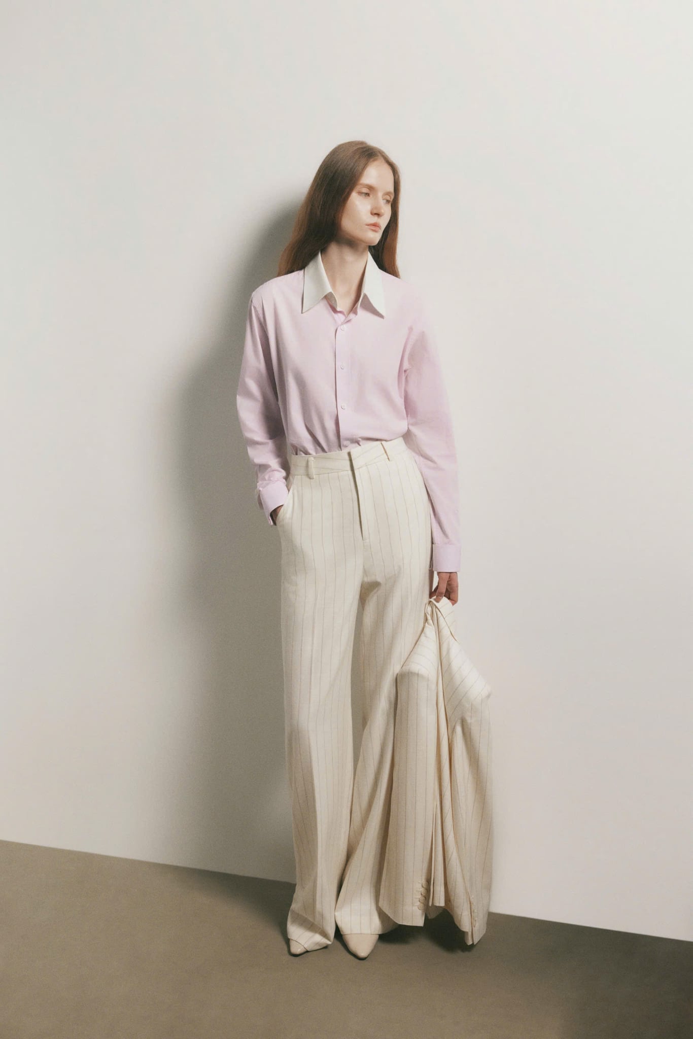  ASTER PINSTRIPE TROUSERS 