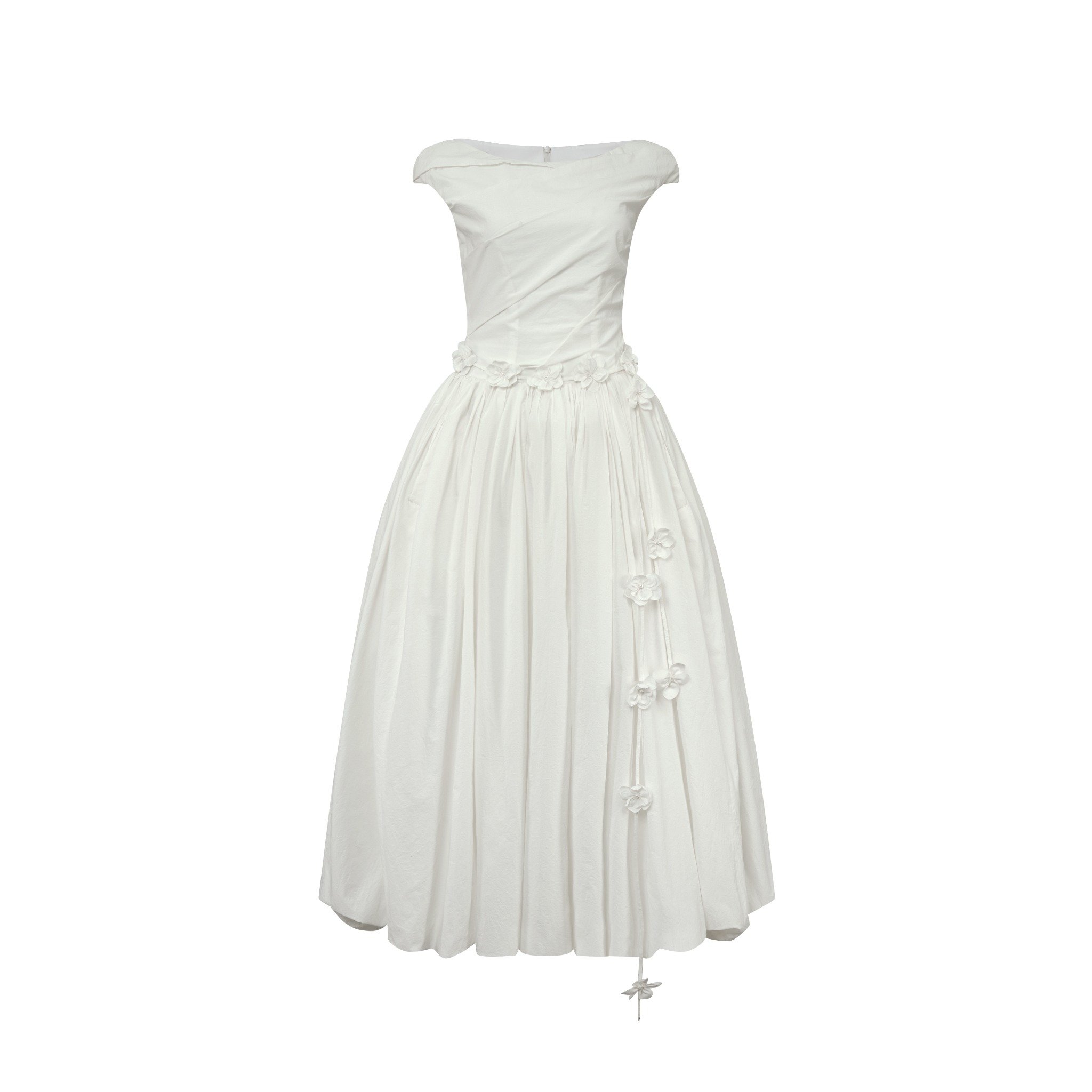  BLOOMING BELLE-DRAPED BALLOON DRESS 