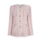  BLUSH VERSE TWEED JACKET 