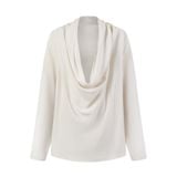  CÉLON DRAPED BLOUSE 