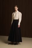  CLOUD SOFT TIE NECK BLOUSE 