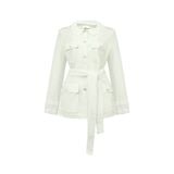  DESERT MIST-UTILITY LINEN SAFARI JACKET 