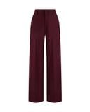  BURGUNDY SILENCE TROUSERS 