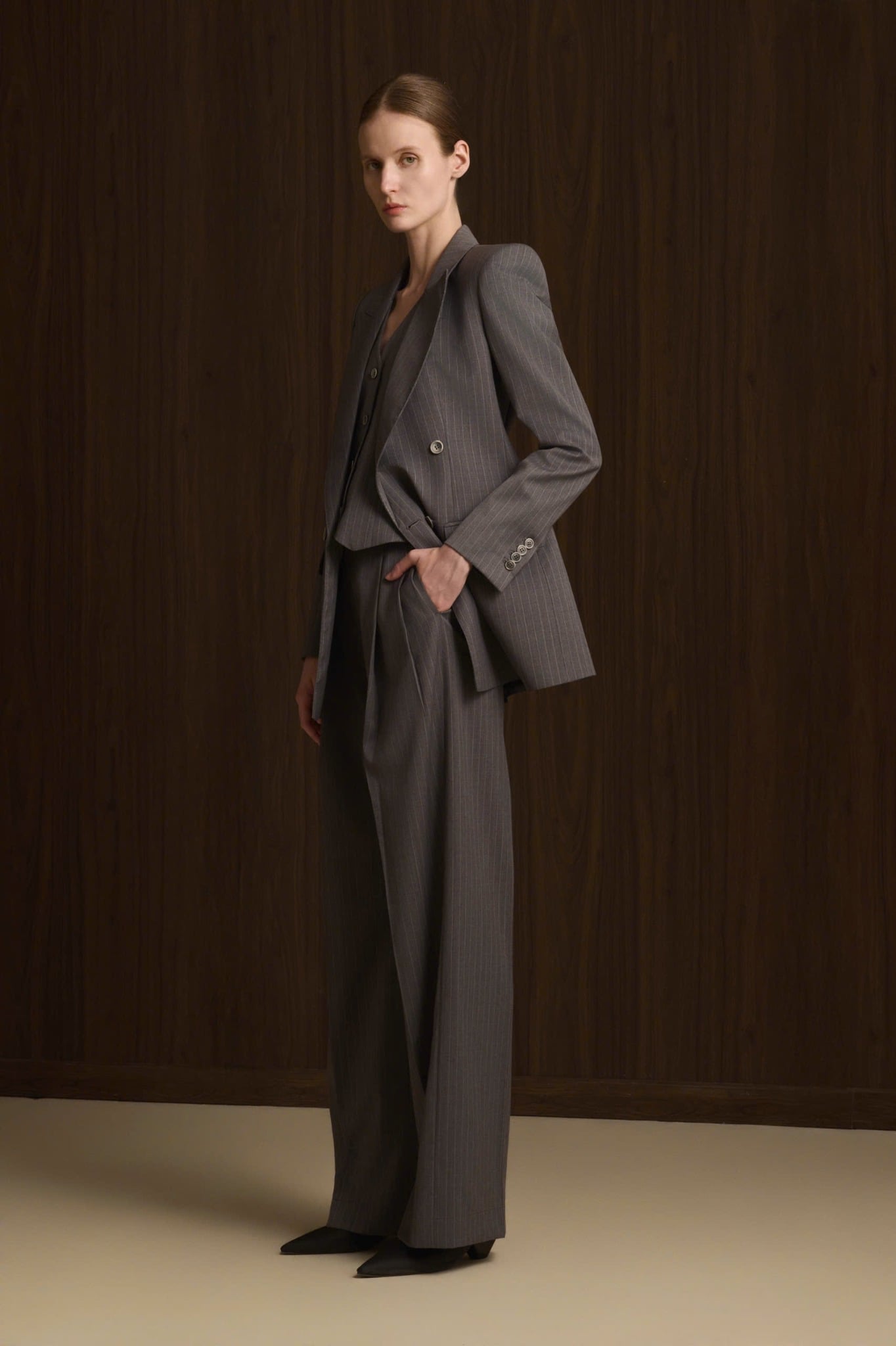  DORSEN DOUBLE BREASTE SUIT JACKET 