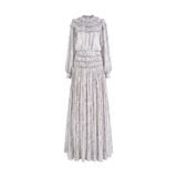  ELARA PLEATED HERITAGE DRESS 