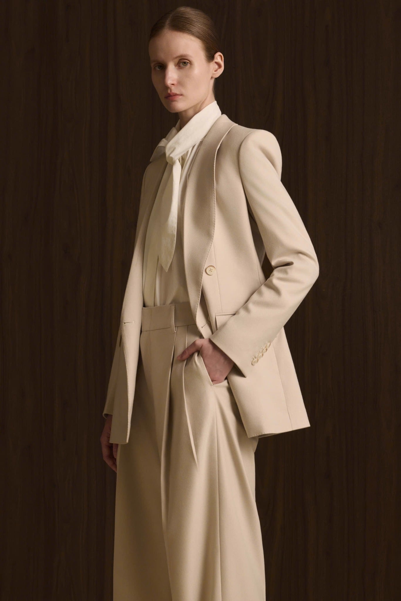  ALVÉE FLUID TAILORED TROUSERS 