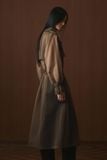  OMBRE SHEER TRENCH COAT 