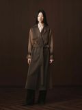  OMBRE SHEER TRENCH COAT 