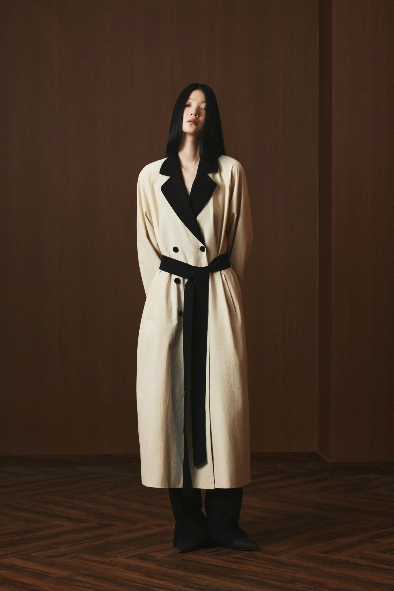  SOREN COTTON TRENCH COAT 