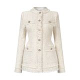  IVORY CREST TWEED JACKET 