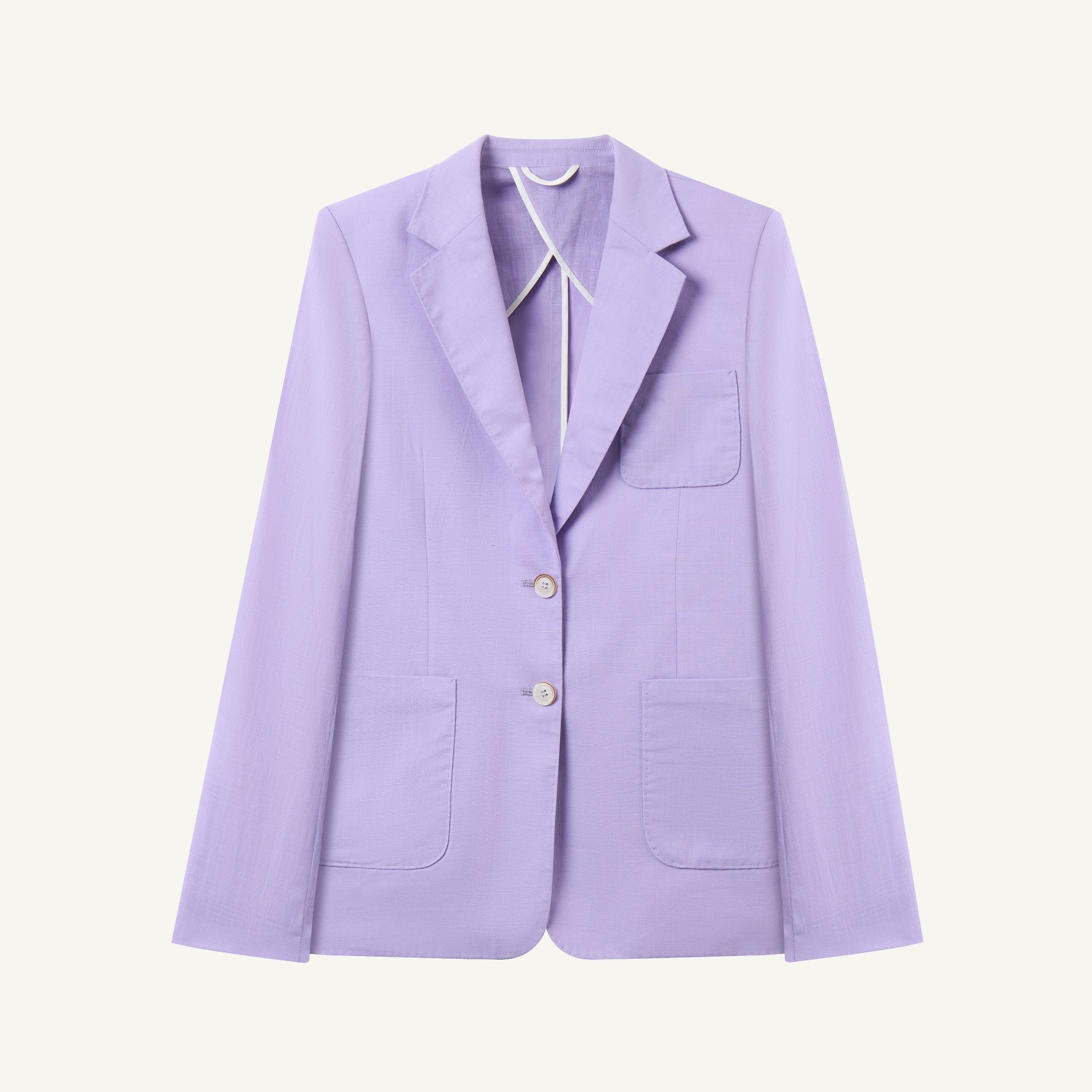  LILAC BALM - LINEN BLAZER 