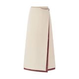 MOREL LAYERED WRAP SKIRT 