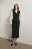  NAIA DOUBLE - BREASTED GILES DRESS 