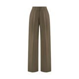  OBSIDIAN WOOL TROUSERS 