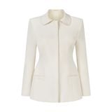  PEARL IVORY PETER PAN SUIT JACKET 