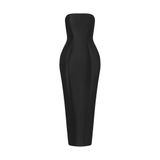  PETAL VEIL BLACK GOWN 