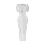  PETAL VEIL WHITE GOWN 