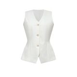  SCULPTED TAILORED VEST 