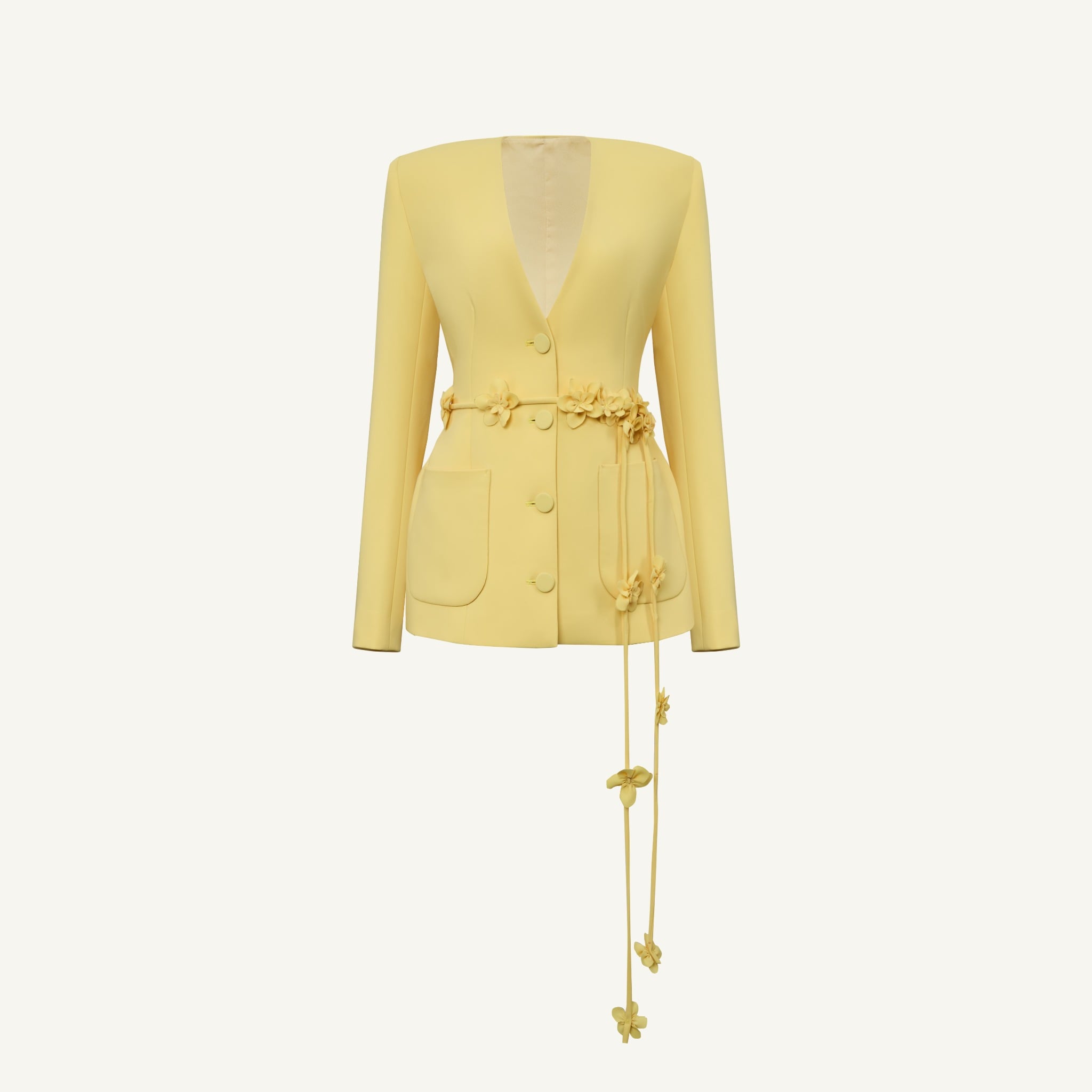  SUNVEIL V-NECK BLAZER 