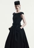  NOIR BLOOM BUBBLE GOWN 