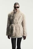  FROST WHISPER FAUX-FUR COAT 