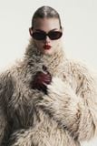  FROST WHISPER FAUX-FUR COAT 