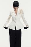  IVORY BOW COUTURE JACKET 
