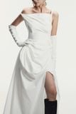  IVORY SCULPTURE GOWN 