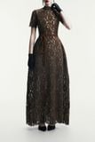  MOSS LACE COLLUMN DRESS 