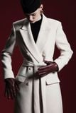  IVORY CREST BELTED COAT 