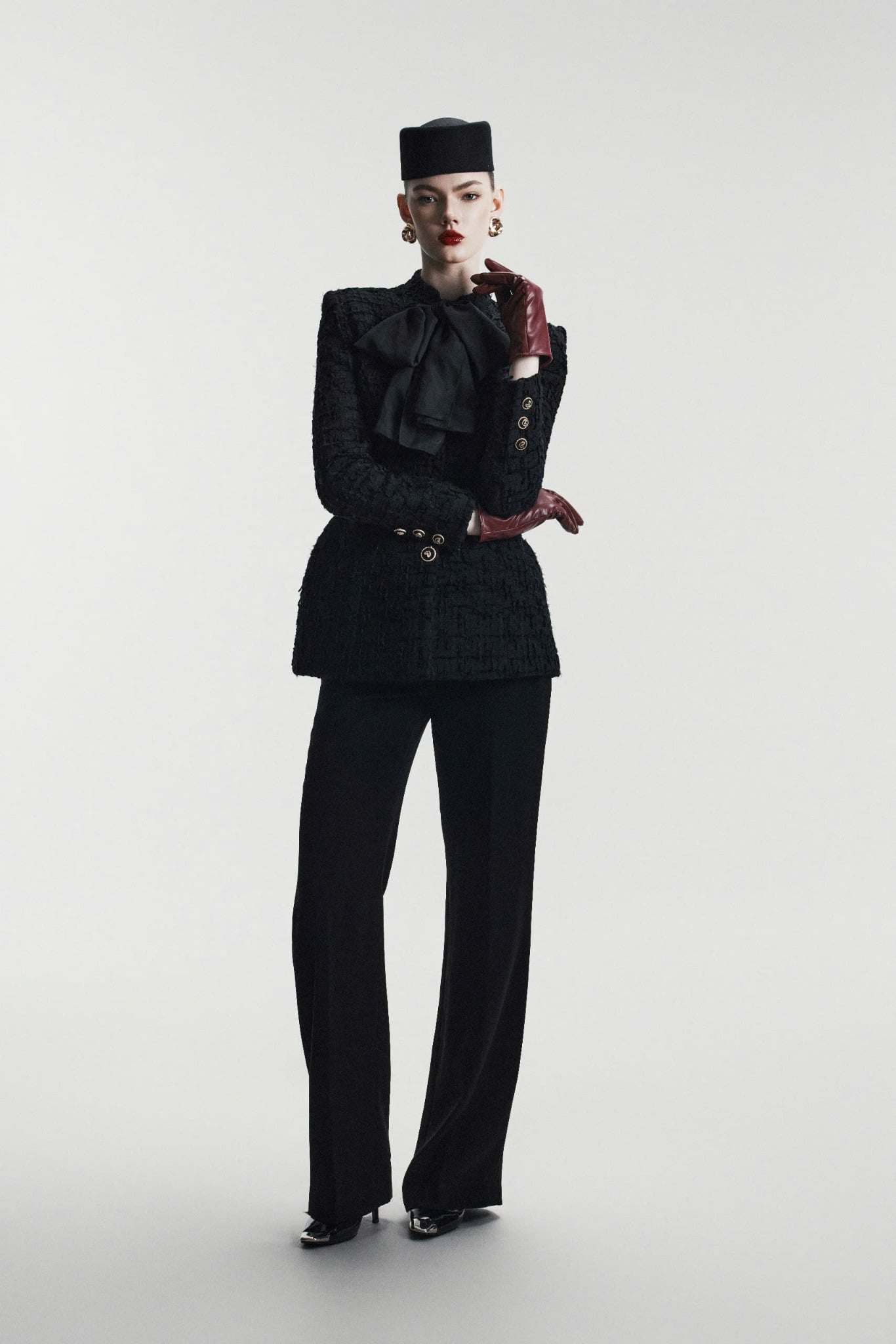  RAVEN MIST TWEED JACKET 