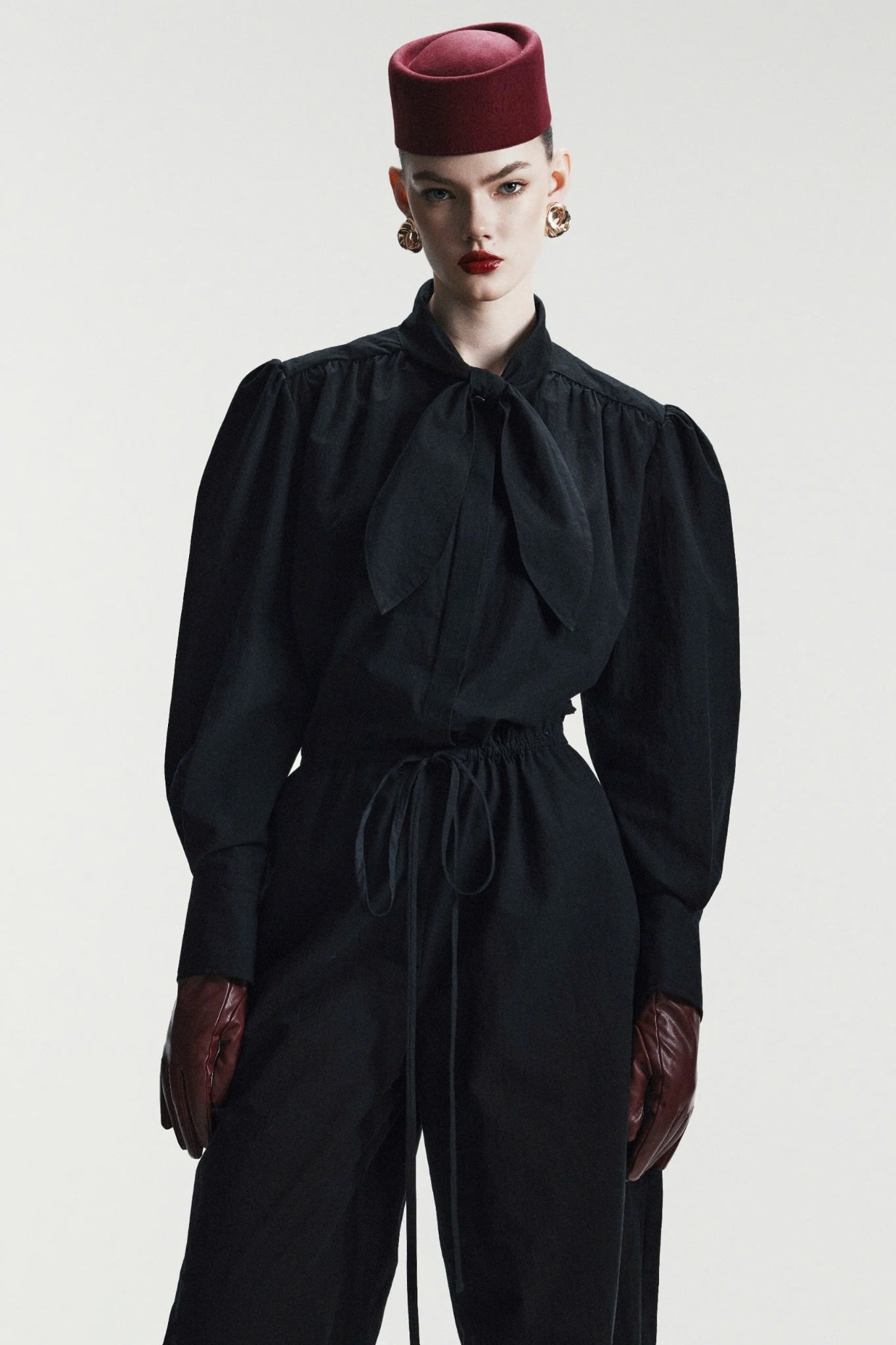  MIDNIGHT BOW JUMSUIT 