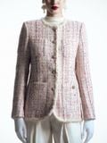  BLUSH VERSE TWEED JACKET 