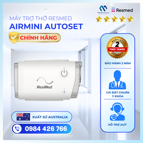 Máy trợ thở Auto CPAP Resmed Airmini Autoset