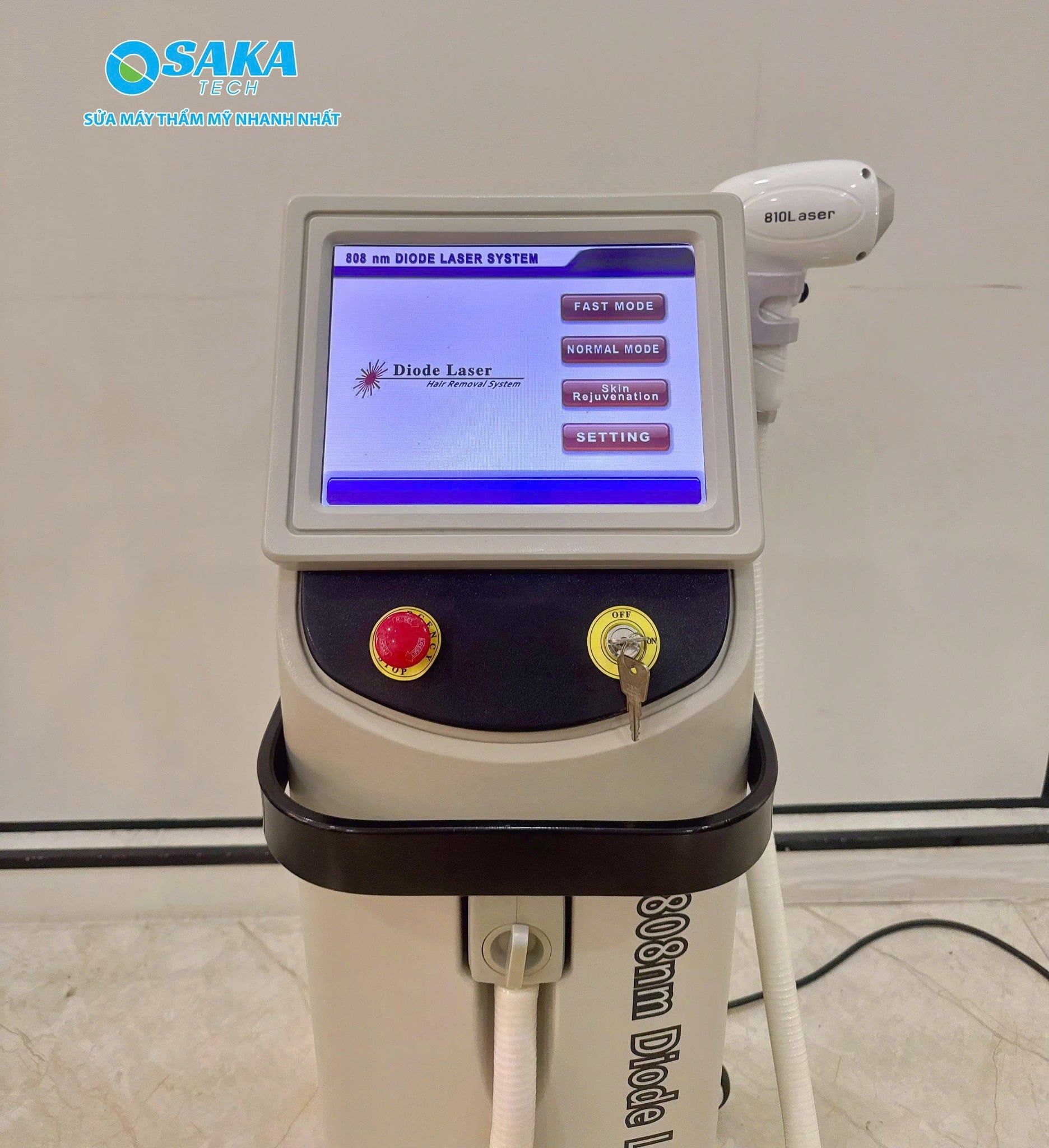 Máy triệt lông 808nm Diode System