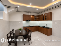 BÀN GIAO NỘI THẤT TỦ BẾP - TỦ TIVI - TỦ GẦM CẦU THANG NHÀ CHÚ THÀNH TẠI BẮC CAM RANH