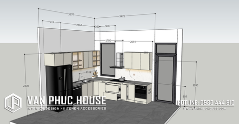 BÀN GIAO TỦ BẾP NHÀ CHỊ HỒNG - SỐ 3