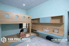 BÀN GIAO GIƯỜNG TẦNG CHO NHÀ VI PHÚ CỦ MÌ - CAM THÀNH NAM