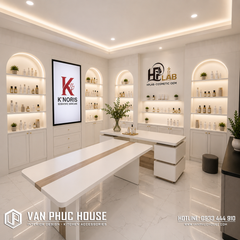 BÀN GIAO SHOWROOM MỸ PHẨM HPLAB CHO ANH CHỊ TÂN BB TẠI CAM RANH