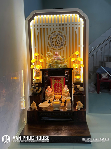 BÀN GIAO VÁCH CNC BÀN THỜ - LÊ PHÚ - BA NGÒI