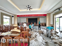 HOÀN THIỆN BÀN GIAO BÀN GHẾ HỘI TRƯỜNG PHƯỜNG BẮC CAM RANH – KHÔNG GIAN MỚI, DIỆN MẠO MỚI!