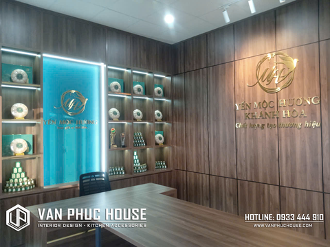 BÀN GIAO NỘI THẤT PHÒNG HỌP; PHÒNG LÀM VIỆC - YẾN MỘC HƯƠNG CAM RANH