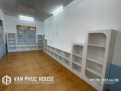 BÀN GIAO HỆ TỦ TRANG TRÍ/ TỦ SÁCH - CHÙA THANH SƠN - CAM LÂM - KHÁNH HÒA