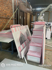 BÀN GIAO GIƯỜNG TẦNG KẾT HỢP BÀN HỌC - ANH QUỐC - BA NGÒI