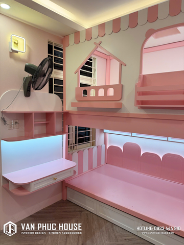 BÀN GIAO GIƯỜNG TẦNG KẾT HỢP BÀN HỌC - ANH QUỐC - BA NGÒI