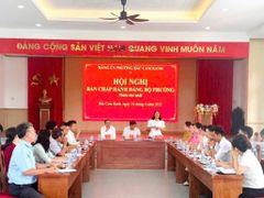 HOÀN THIỆN BÀN GIAO BÀN GHẾ HỘI TRƯỜNG PHƯỜNG BẮC CAM RANH – KHÔNG GIAN MỚI, DIỆN MẠO MỚI!